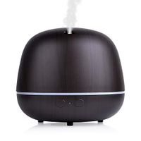 ap airpleasure Ultrasonic Whisper-Quiet 700 ML Humidifiers Aroma Essential Oil Diffuser Last for 20 Hours, Waterless Auto-Off with Timer, Premium Vaporizer with Adjustable Mist Mode (Brown)