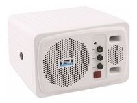 Anchor Audio, White Speaker Monitor w/ Remote Control, AN-130RC+