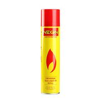 Neon Lighter Gas Refill Butane Universal Fluid Fuel Ultra Refined 300ml 10.14 Oz (3 Pack)