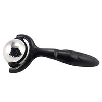 Allwinwin RMB09 Roller Massage Ball - Ergonomic Handle Cold Warm Compression Temperature Keeper Stainless Steel Muscle Pain Relief Body Neck Shoulder Back Leg Thigh Calf Physical Therapy Ice Heat Hot