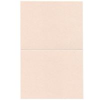 JAM Paper Stardream Foldover Card - 4 1/4" x 5 1/2" - Metallic Coral Off White - 50/Pack