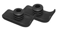 Drive Walker Ski Glides, Black, 1 Pair, Model - 10110B