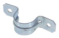 Halex 61230 RIGID TWO HOLE STRAP EACH, 3", Silver