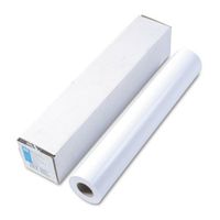 Designjet Large Format Instant Dry Semi-Gloss Photo Paper, 24"" x 100 ft., White, Sold as 1 Roll