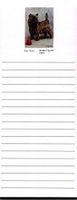 Cairn Terrier Magnetic List Pads - Set of 2