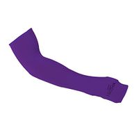 Kseey Anti-UV Ice silk Arm Sleeve with Hand Cover with Thumb Holes Cover Cycling Sun Protective Sleeves-1 Pair purple