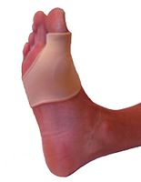 FlexaMed Bunion Cushioning Silicone Gel Sleeves (Pair) - Large/XL