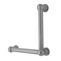 Jaclo G33-24H-32W-LH-CB - G33 24H x 32W 90° Left Hand Grab Bar
