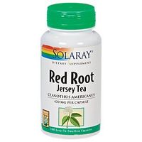 Solaray - Red Root (Jersey Tea), 420 mg, 100 capsules