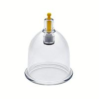 Wholesale Cupping Therapy Vacuum Suction Disposable Hijama Cups Chiropractor Acupuncture Physiotherapy - Multiple Sizes - Express Delivery Worldwide (10 Cups, B3 - Inner 4.35cm - Outer 5.1cm)