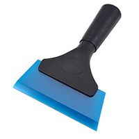 Nubstous Silicone Rubber Squeegee for Glass Mirror Shower Auto Car Windows Blue