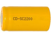 50 x Sub C NiCd Batteries (2200 mAh)