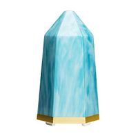 Ellia Crystallize Ultrasonic Aroma Diffuser - Cordless Essential Oil Diffuser in Blue