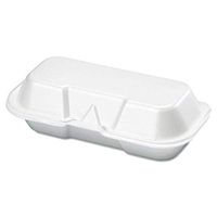 GEN-PAK CORP. - CONTAINER,HOTDG,1CMP,WH