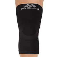 Mojo Knee Compression Sleeve Knee for Pain & Joint Pain Relief (XL, Black)