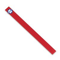 Sport Medical Alert Bracelet - Replacement Bands (Red)