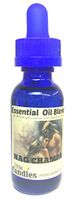 Mels Candles & More Nag Champa 1 Ounce Glass Dropper Bottle of Essential Oil Blend Fragrance Perfume Oil
