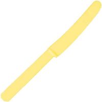 Amscan Light Yellow Mid Weight Knives