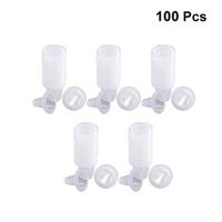 Exceart 100Pcs Digital Thermometer Probe Covers Disposable Universal Electronic Thermometer Sleeves for Oral Armpit Rectal Hospital First Aid Supply