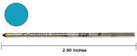 Monteverde Refills D-1 Size Soft Roll Turquoise 1.4mm Broad Point Multi Functional Pen - D151TQ
