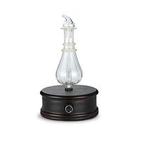 Essential Oil Aromatherapy Diffuser, Waterless Aroma Nebulizing Diffuser for Home, Office, Yoga, Spa Black