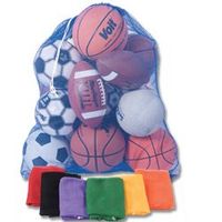BSN Heavy-Duty Mesh Equipment Bag (Blue)