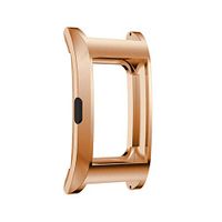 Lyperkin Compatible with Fitbit Charge 2,Luxury Stainless Steel Shell Full-Around Protective Case Cover 360 Degree Protective Compatible with Fitbit Charge 2.