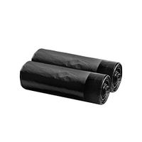 Strong Drawstring Trash Bags 27 Gallon Extra-Thick Disposable Garbage Storage Bags for Household Cleaning Kitchen Rubbish Bin Liner Waste,2 Rolls 30 Counts (Black, 30)