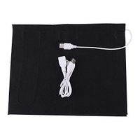Heating Pad 5V USB Electric Cloth Heater Pad Heating Element for Clothes Seat Pet Warmer 35℃-50℃ for Warming Shoulder, Neck, Waist, Back, Abdomen and Cushion or Pet Bed