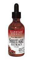 Full Spectrum Shiitake Extract Planetary Herbals 2 oz Liquid
