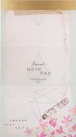 Fireweed: Notepads 2-Pack, Elegant Illustrated Notepad - Note pad with Lined Paper – Mini Notebook for Home, Office, Travel, Or School – Legal Pad for Work – Large Notepad for Writing (Sage)