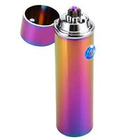 Kivors Dual Plasma Arc Lighter USB Rechargeable Windproof Electrical Plasma Beam Arc Lighter for Pipes, Bowls, Cigarettes, Cigars and Camping