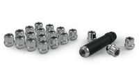 Gorilla Automotive 20023SD Acorn Open End Chrome Small Diameter Lugs (12mm x 1.25 Thread Size) - Pack of 20 by Gorilla Automotive