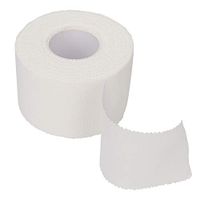 First Aid Strap, White Picot Edge Sports Tape Finger Ankle Care Bandage Tape(3.8cm9.14m)