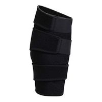 HEALLILY 2pcs Calf Brace Calf Compression Sleeve Calf Leg Shin Splints for Sports Running (Black)