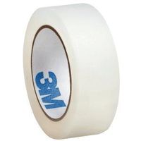 Clear Hypoallergenic Plastic Surgical Tape, 1" x 5 YDS (Box of 12 Each)