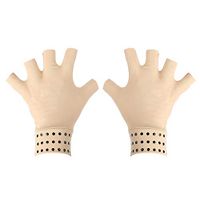 Magnet Fingerless Gloves Compression Brace for Arthritis Rapid Recovery and Pain Relief for Rheumatoid,Osteoarthritis,Magnetic Gloves Open Finger
