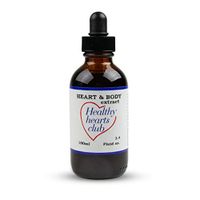 Heart and Body Nutritional Supplement Extract– All Natural and Organic Blend Boosts Metabolism, Immune Function and Cardiovascular Health with Motherwort, Mistletoe and Cayenne Pepper, 100 milliliter