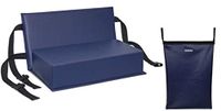 NYOrtho Wheelchair Foot-Rest Extender Elevating Pad - Leg Cushion Protector + Carrying Bag | Secures Easily with Quick-Release Strap