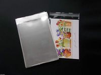 Packaging Bags Suppliers 100 Clear Cello SELF Seal Bags Sleeves ENVELOPES 4-3/4 x 6-1/2 Cards A6