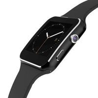 HelloPet X6 Curved Screen Smart Watch Intelligent Plug-in Card Internet Bluetooth Photograph Telephone Smart Watch (Black)