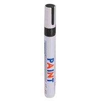 Marker Pen,Universal Waterproof Permanent Paint Pen Oil Marker for Car Tyres Arts Drawing - Black