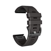 Lyperkin Compatible with Garmin Fenix 5X Plus Watch Band, Fashion Quick Release Soft Silicone Watch Strap Replacement Buckle Strap Wristband Watch Band Wrist Strap, Easy Fit - Multicolor