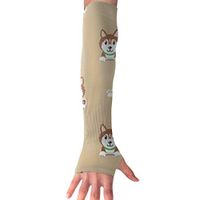Mipu Shangmao Husky Dog Anti-UV Sleeves Gloves Sun Protection Sports Protective Sleeves
