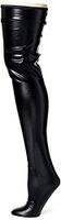 WET LOOK THIGH HIGH STOCKINGS
