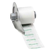 Brady M71-30-428-CALI, 114805 1.5" x 0.75" Green on Gray BMP71 MetaLabel B-302 Label, 4 Rolls of 250 pcs