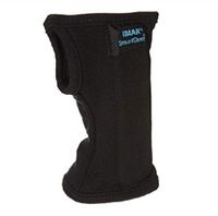 MCK72123000 - Brown Medical Industries Wrist Splint IMAK SmartGlove Cotton Wrist, Hand Black Large