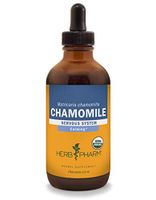 Herb Pharm Certified Organic Chamomile Liquid Extract for Calming Nervous System Support - 4 Ounce