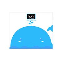 Daily necessities LTD Digital Weight Bathroom Scales, LCD Display Tempered Glass Precision Electronic Scale, Portable Electronic Scale Anti-Rollover Body, Suitable for Bathroom/Living Room/Bedroom