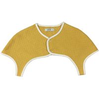 George Jimmy Unisex Prevent Arthritis Pain Thin Shoulder Warmers Clothing Shrugs XXL Size(Yellow)